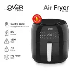 Freidora Overtech Electrica Sin Aceite De Aire 1800w 7.4 Litros Air Fryer Ov-108 9