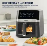 Freidora de Aire Digital Oster con Ventana 4 Litros