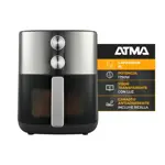 Freidora De Aire Mecánica Atma 6 L Inox Fr256maip