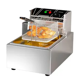 Freidora Eléctrica De Aceite 6L  25...