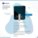 Freidora De Aire 5 Litros Digital Westinghouse 1400 Watts 7 Funciones Wkaf406