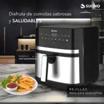 Freidora De Aire Suono Air Fryer Digital 8l 1800w