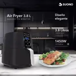 Freidora De Aire Suono Air Fryer Led 3.8l Snpe-2005