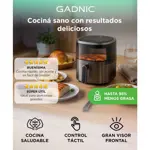 Freidora De Aire Gadnic Digital Táctil 5 Litros Visor