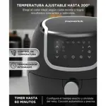 Freidora de Aire MAVERICK AIRF41 4L Control Digital 1400W Apagado Automático