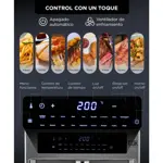 Freidora de Aire GADNIC 17 L Multifunción con Accesorios