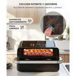 Freidora De Aire CUK By Gadnic Horno Pizzero 7.5L 1800W