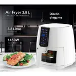 Freidora De Aire Suono Led Digital Air Fryer 3.8 L 1450 W