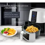 Freidora De Aire Suono Led Digital Air Fryer 3.8 L 1450 W
