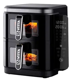 Freidora De Aire  2200W 11.8L Doble...