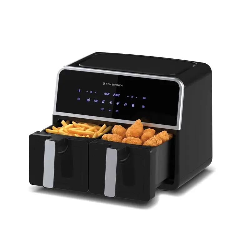 Freidora de aire digital Ken Brown Doble 1700W AF 860