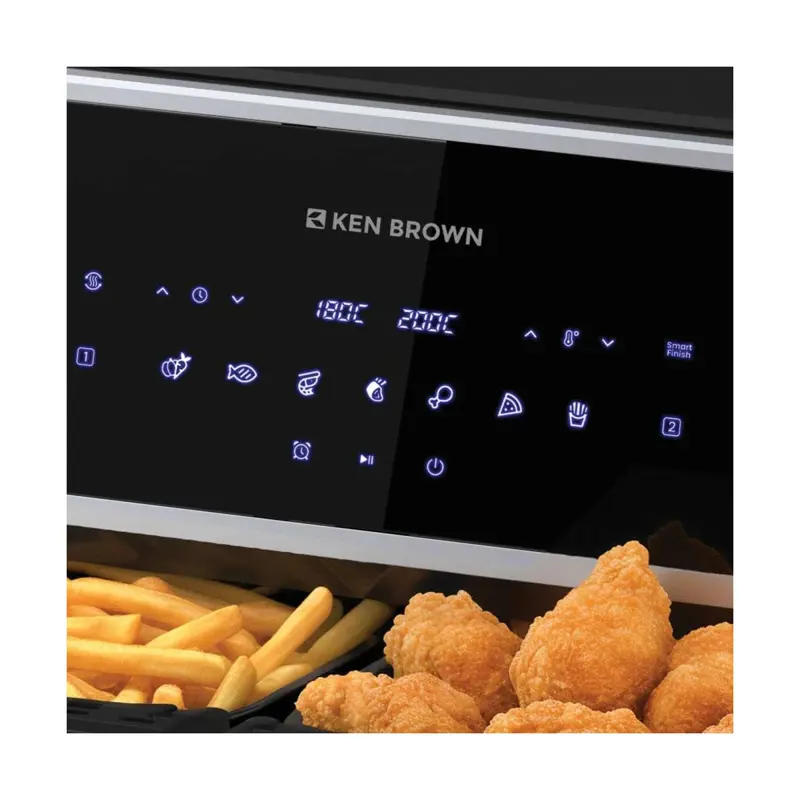 Freidora de aire digital Ken Brown Doble 1700W AF 860