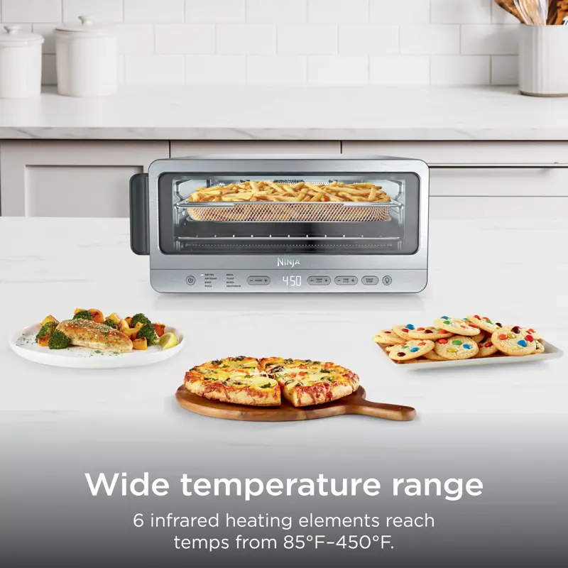 Horno Tostador y Freidora de Aire Ninja SP151 8 en 1 1800W