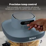 Freidora Aire Ninja Crispi Pro Glass 6-en-1 AS101CY 1800W