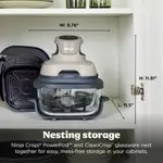Freidora de Aire Portátil Ninja Crispi FN101ST 1500W 4 Cuartos y 6 Tazas