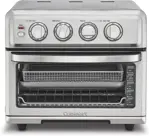 Horno Tostador Freidora de Aire Cuisinart TOA-70 1800W 0.6 Pies Cúbicos Acero Inoxidable
