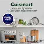 Horno Tostador Freidora de Aire Cuisinart TOA-70 1800W 0.6 Pies Cúbicos Acero Inoxidable