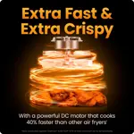 Freidora Chefman TurboFry 9 Qt 7 en 1 1750W 9 Quarts