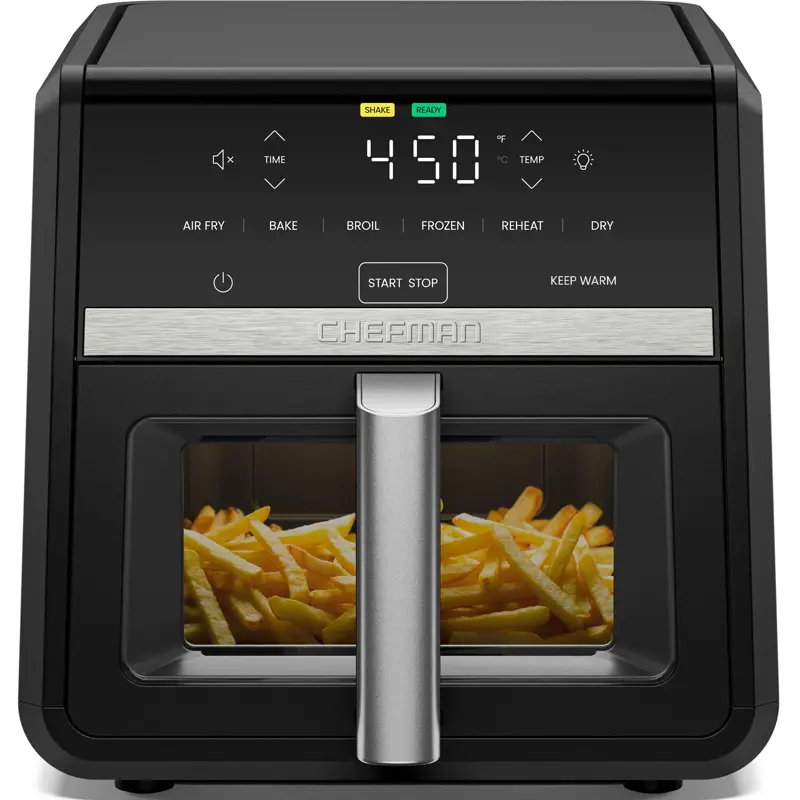 Freidora Chefman TurboFry 9 Qt 7 en 1 1750W 9 Quarts