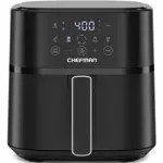 Freidora Chefman TurboFry Touch 6 Quart Negra