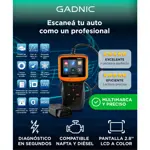 Escaner Automotriz Gadnic Obd2 Motor Universal