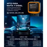 Escaner Automotriz Gadnic Obd2 Motor Universal