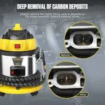 Limpiador de Carbono por Chorro de Arena de Nuez
