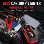Arrancador De Bateria S ZEVZO ET03 Portatil 12V