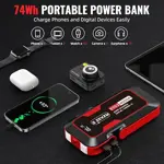 Arrancador De Bateria S ZEVZO ET03 Portatil 12V