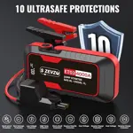 Arrancador De Bateria S ZEVZO ET03 Portatil 12V