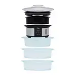 Vaporiera Digital Naturel Liliana 12lts Apto Huevos Y Arroz