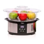 Vaporiera Digital Naturel Liliana 12lts Apto Huevos Y Arroz