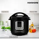 Olla A Presión Digital Multifunción 5 Lts Novohome Nh-Om900