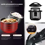 Olla A Presión Digital Multifunción 5 Lts Novohome Nh-Om900