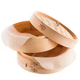 Vaporera Bambú 2 Pisos 20 Cm 