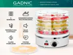 Deshidratador de Alimentos Gadnic con 5 Bandejas 335w