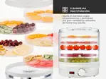 Deshidratador de Alimentos Gadnic con 5 Bandejas 335w