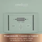 Ollas Cocina Lenta Crock-Pot Serie 7 Quarts Verde Desierto