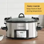 Ollas Crock-Pot 6 Quart acero inoxidable programable