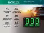 Velocimetro Auto Gadnic Digital Gps Reloj Tablero