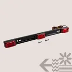 True Mods 15" LED 3 Red Trailer Light Bar