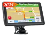 Navegador Gps 7 Para Automóvil Y Camión 2024 Color Mapas Precargados Incluidos