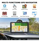 Navegador Gps 7 Para Automóvil Y Camión 2024 Color Mapas Precargados Incluidos