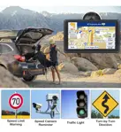 Navegador Gps 7 Para Automóvil Y Camión 2024 Color Mapas Precargados Incluidos