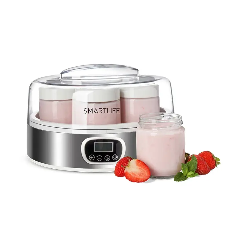 Yogurtera Smartlife SL YM2305 1.4 Litros 7 Frascos de Vidrio