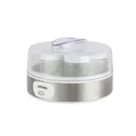 Yogurtera Atma YMAT26N Blanca con 7 Frascos de Vidrio de 150 mL y Tapa Transparente