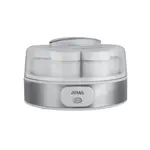 Yogurtera Atma YMAT26N Blanca con 7 Frascos de Vidrio de 150 mL y Tapa Transparente