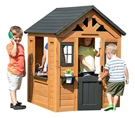 Casa De Juegos  Sweetwater De Madera De Ce Marrón Li...