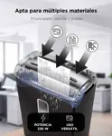 Trituradora de Papel Gadnic Corte Cruzado P 4 Capacidad 8 Litros