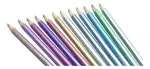 Lapices Ecolapices De Color X12 Metallic Faber Castell Color